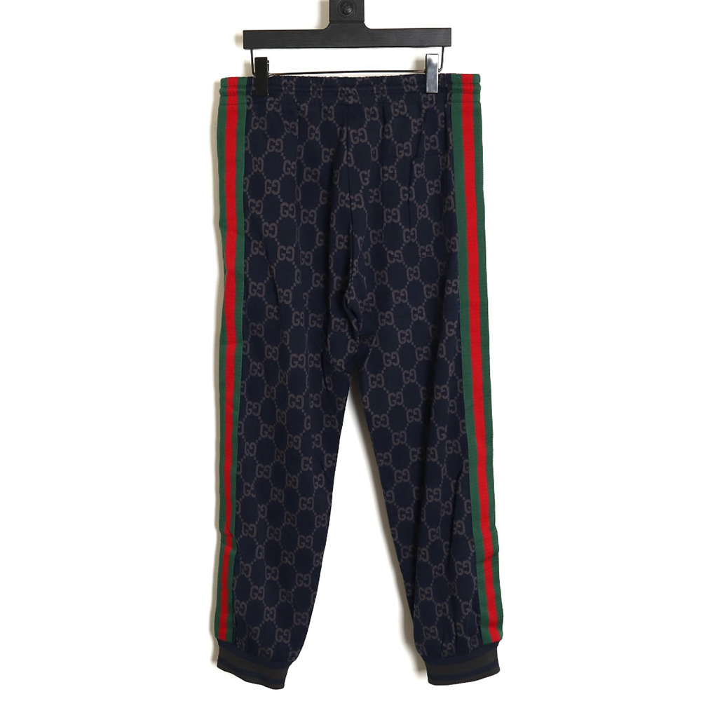 G*u*i 24ss knitted cotton casual suit trousers