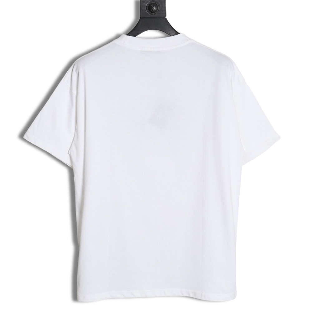 Pra*a 24ss toothbrush embroidered letter logo short sleeves