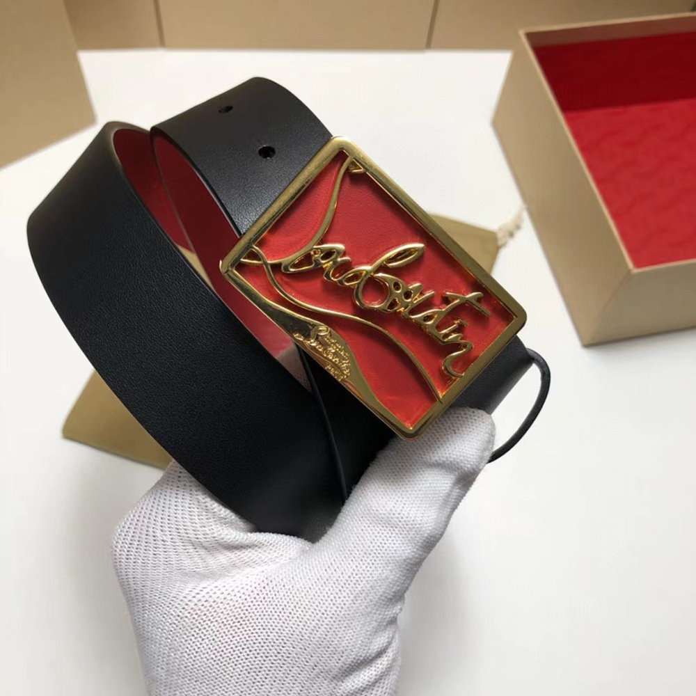 Ch**an louboutin belts 92h779 40mm