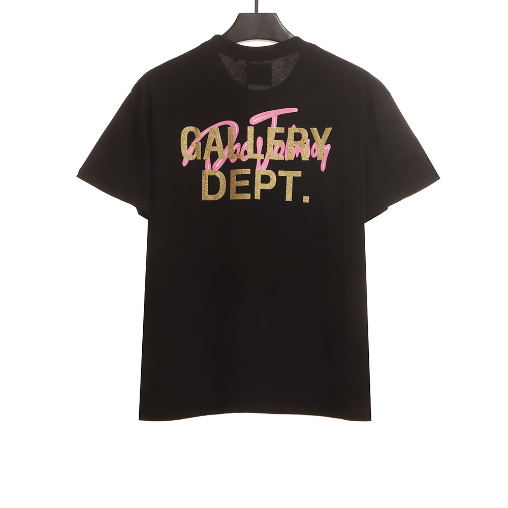 Gallery Dept Neon Lady Wineglass Lettering Short Sleeve