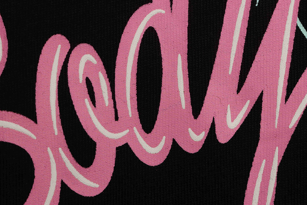 Gallery Dept Neon Lady Wineglass Lettering Short Sleeve