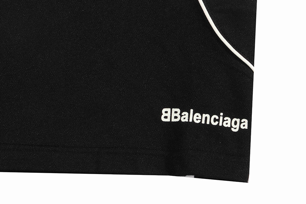 Ba*len*cia*ga & manchester united football embroidered short sleeves