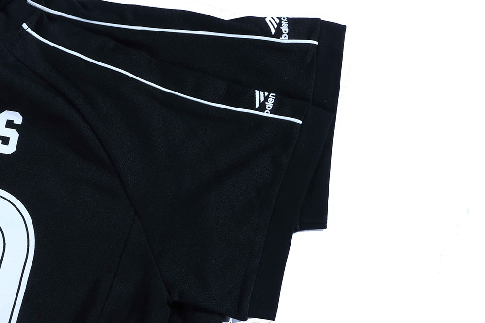 Ba*len*cia*ga & manchester united football embroidered short sleeves