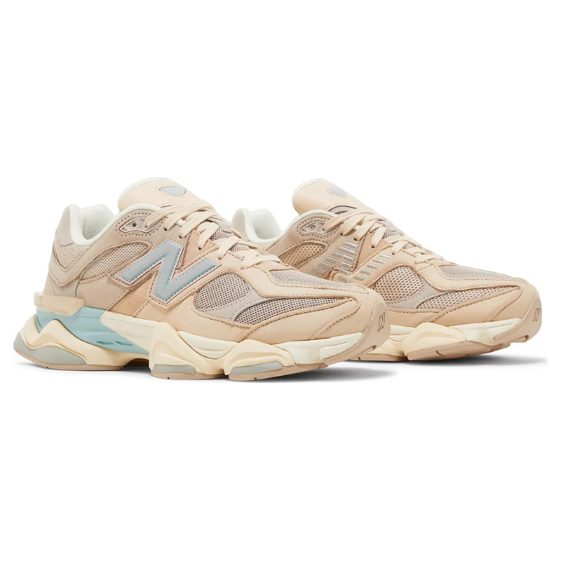 New Balance 9060 Ivory Cream Pink Sand