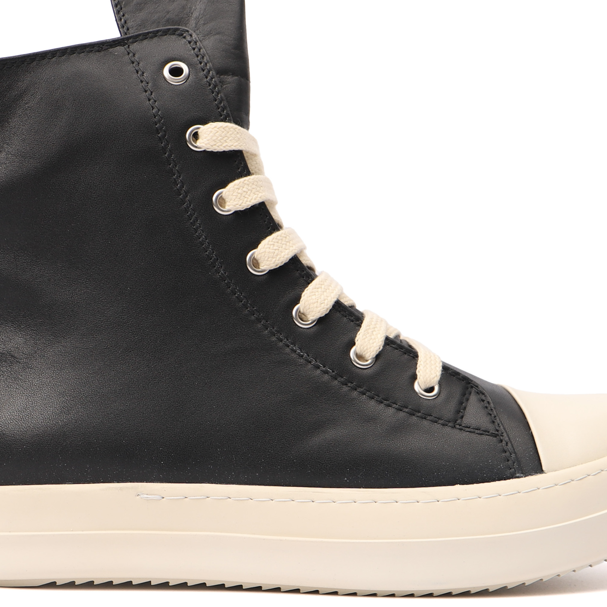 Rick Owens Strobe Leather High 