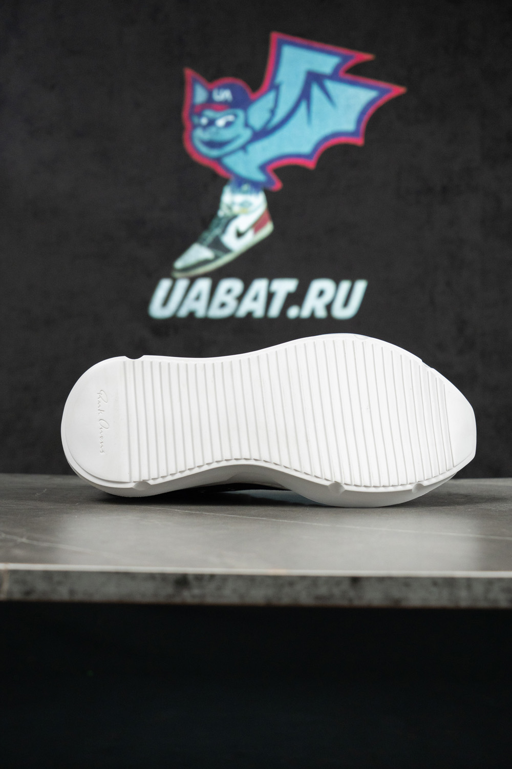 Rick Owens DRKSHDW Strobe Cotton Denim Abstract Low 