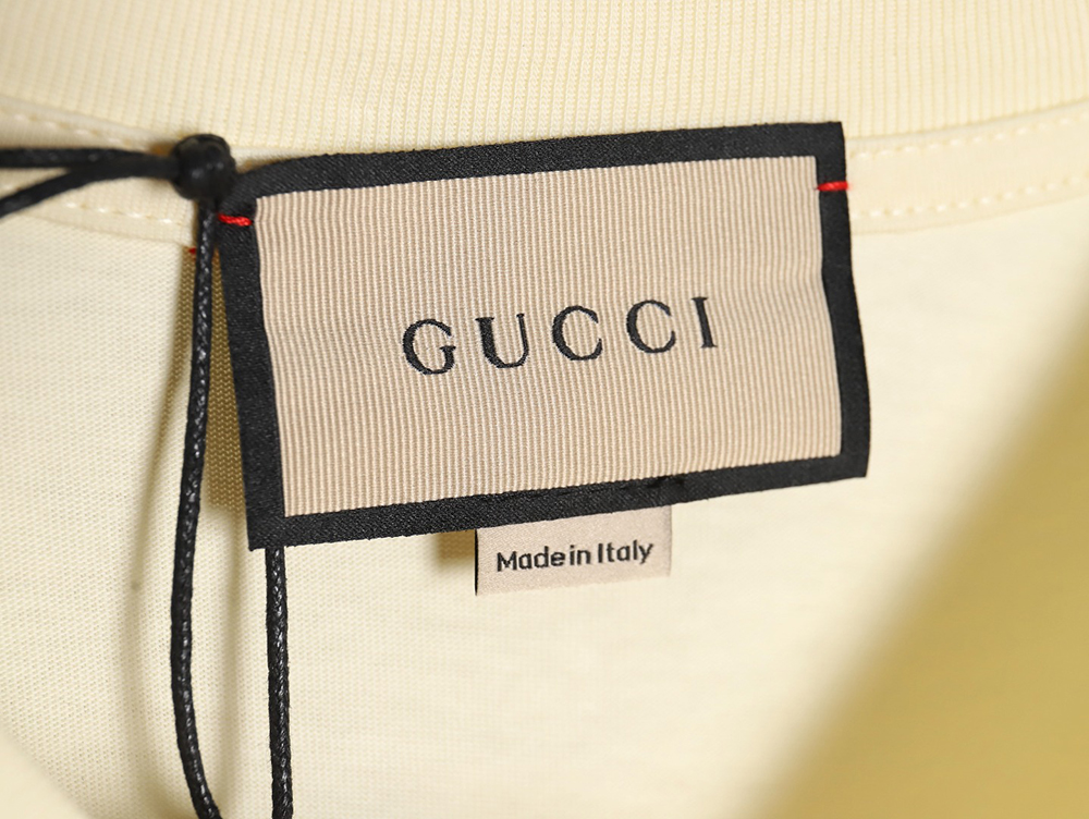 G*u*i 24ss new cartoon pattern series round neck short sleeves tsk1