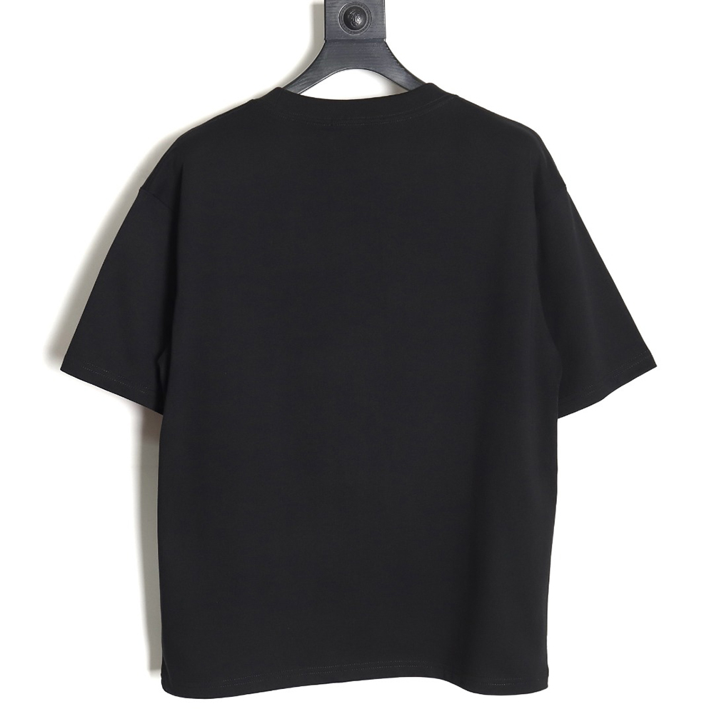 G*u*i 24ss hem letter short-sleeved t-shirt