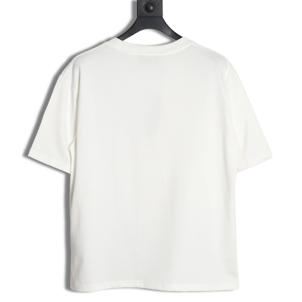 G*u*i 24ss hem letter short-sleeved t-shirt tsk1