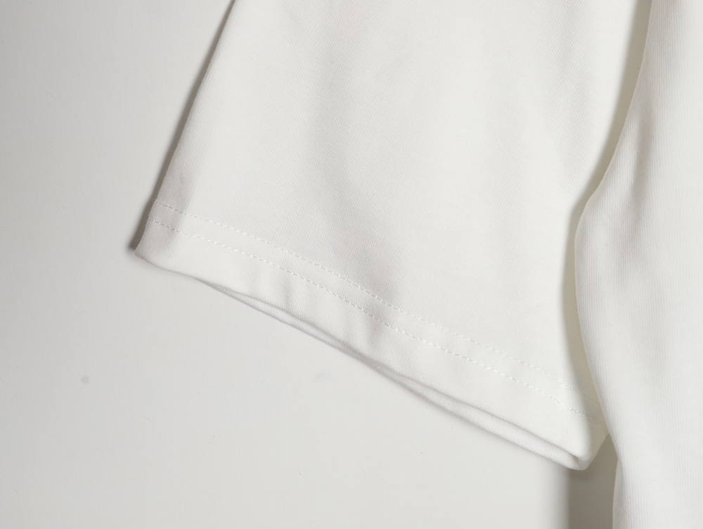 G*u*i 24ss hem letter short-sleeved t-shirt tsk1