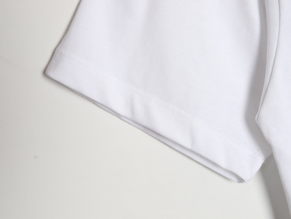 L0ew* 24ss mosaic short-sleeved t-shirt