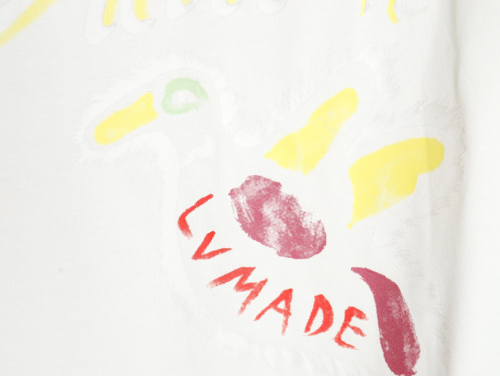 l0*is V*t0n lv 23ss graffiti duck short sleeve t-shirt