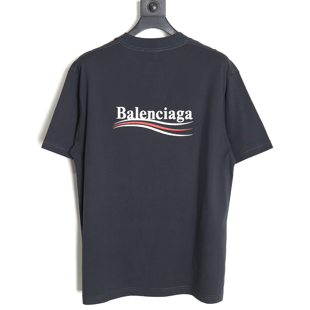 Ba*len*cia*ga 24ss cola wave print short sleeves tsk2