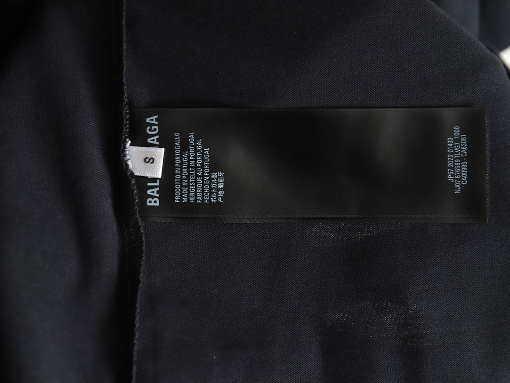 Ba*len*cia*ga 24ss cola wave print short sleeves tsk2