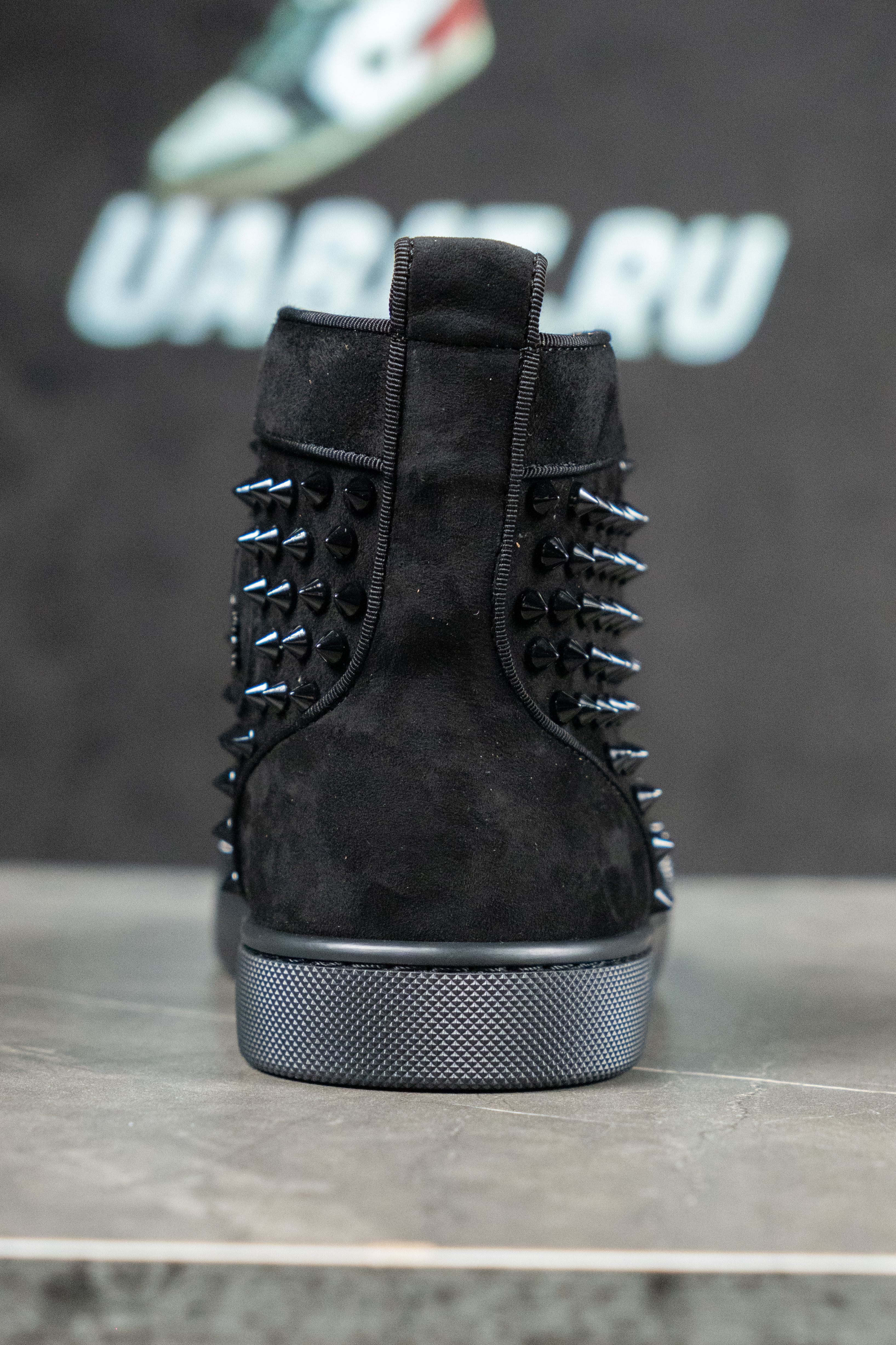 ssense Ch**an louboutin black l0*is orlato sneakers
