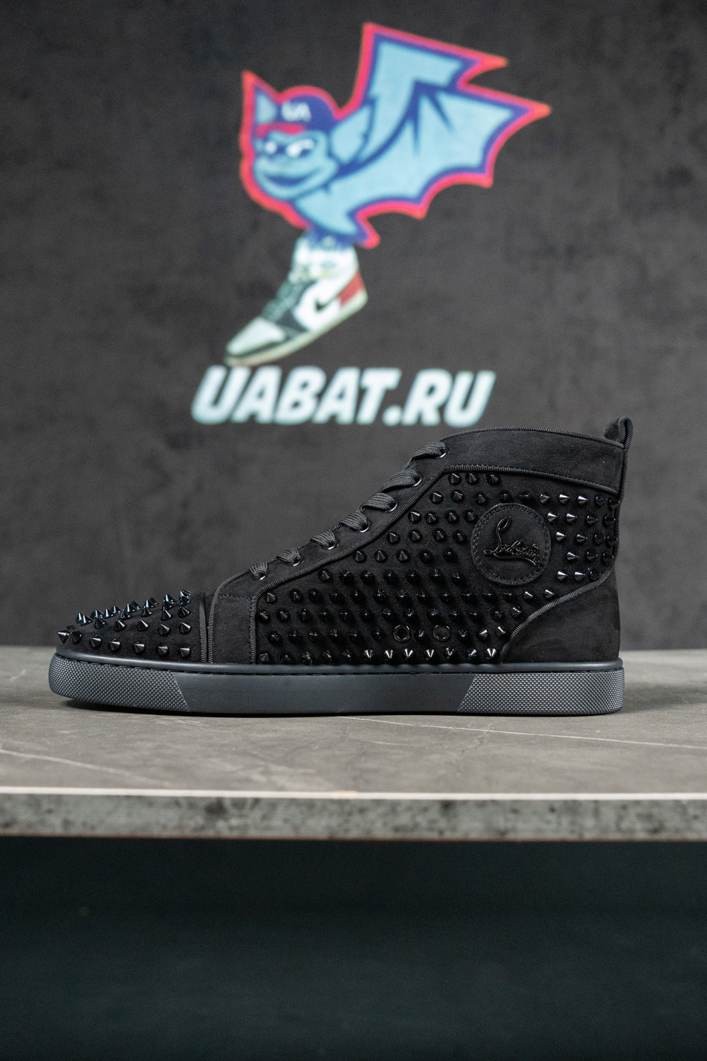 ssense Ch**an louboutin black l0*is orlato sneakers