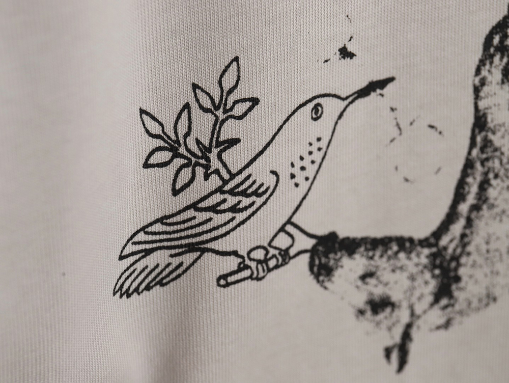 G*u*i 24ss spring and summer new round neck short sleeves