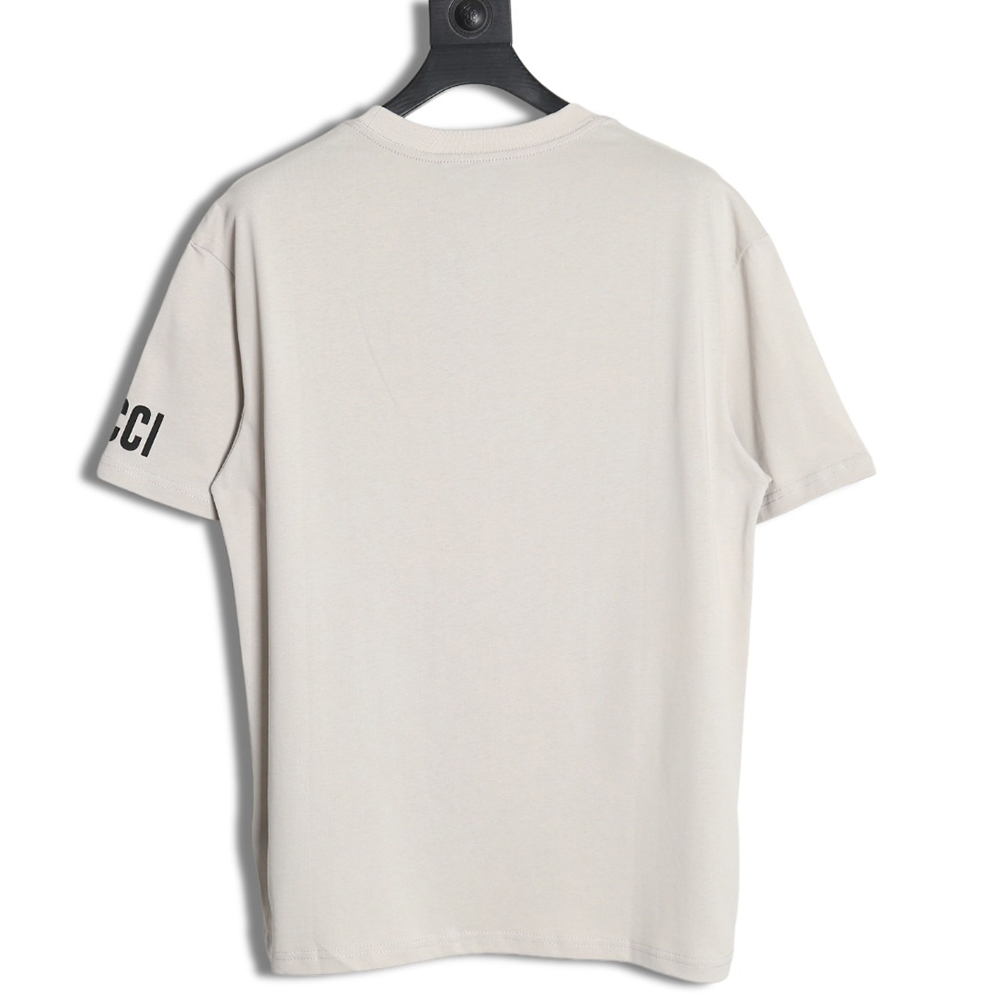 G*u*i 24ss spring and summer new round neck short sleeves