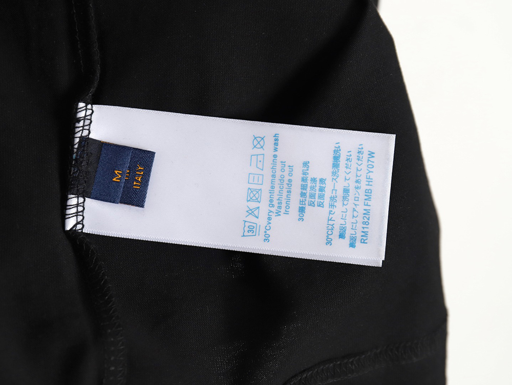 l0*is V*t0n fei dong employee letter embroidered short-sleeved t-shirt tsk2