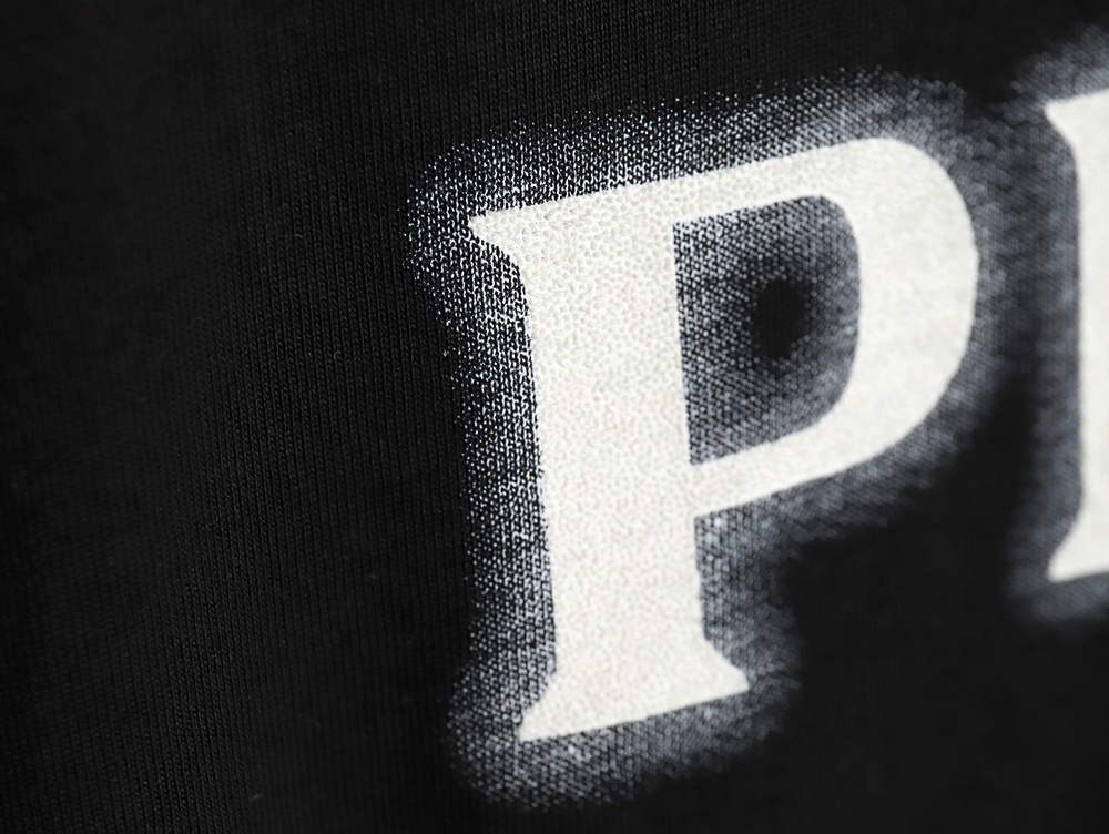 Pra*a chest monogram short-sleeved t-shirt tsk2
