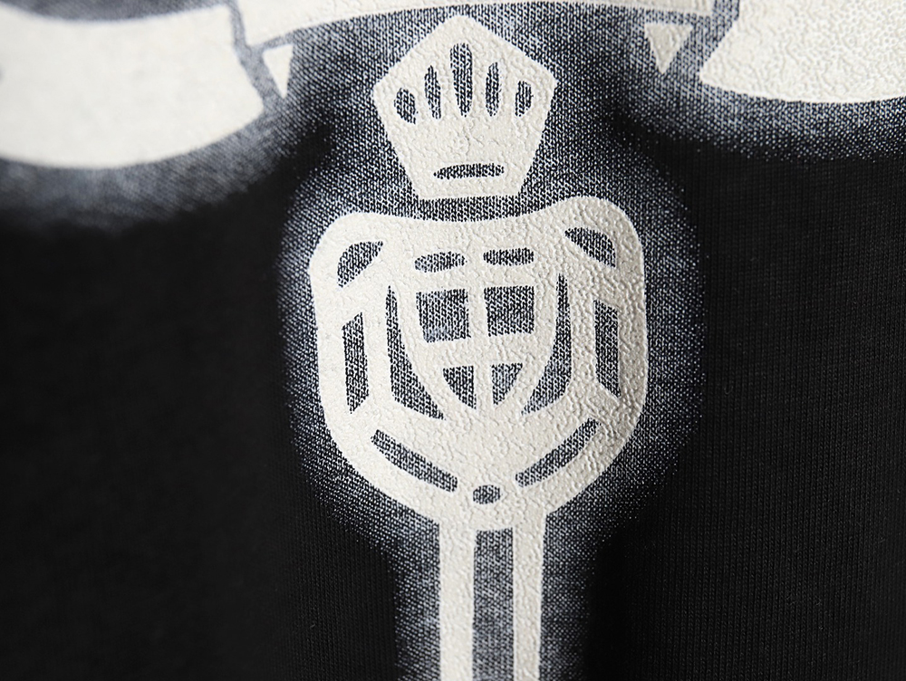 Pra*a chest monogram short-sleeved t-shirt tsk2