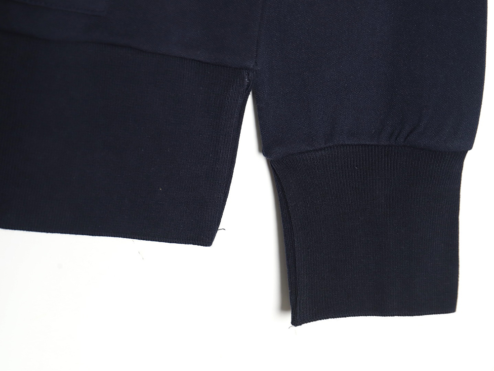 Thom Browne yarn-dyed drawstring zipper jacket TSK3