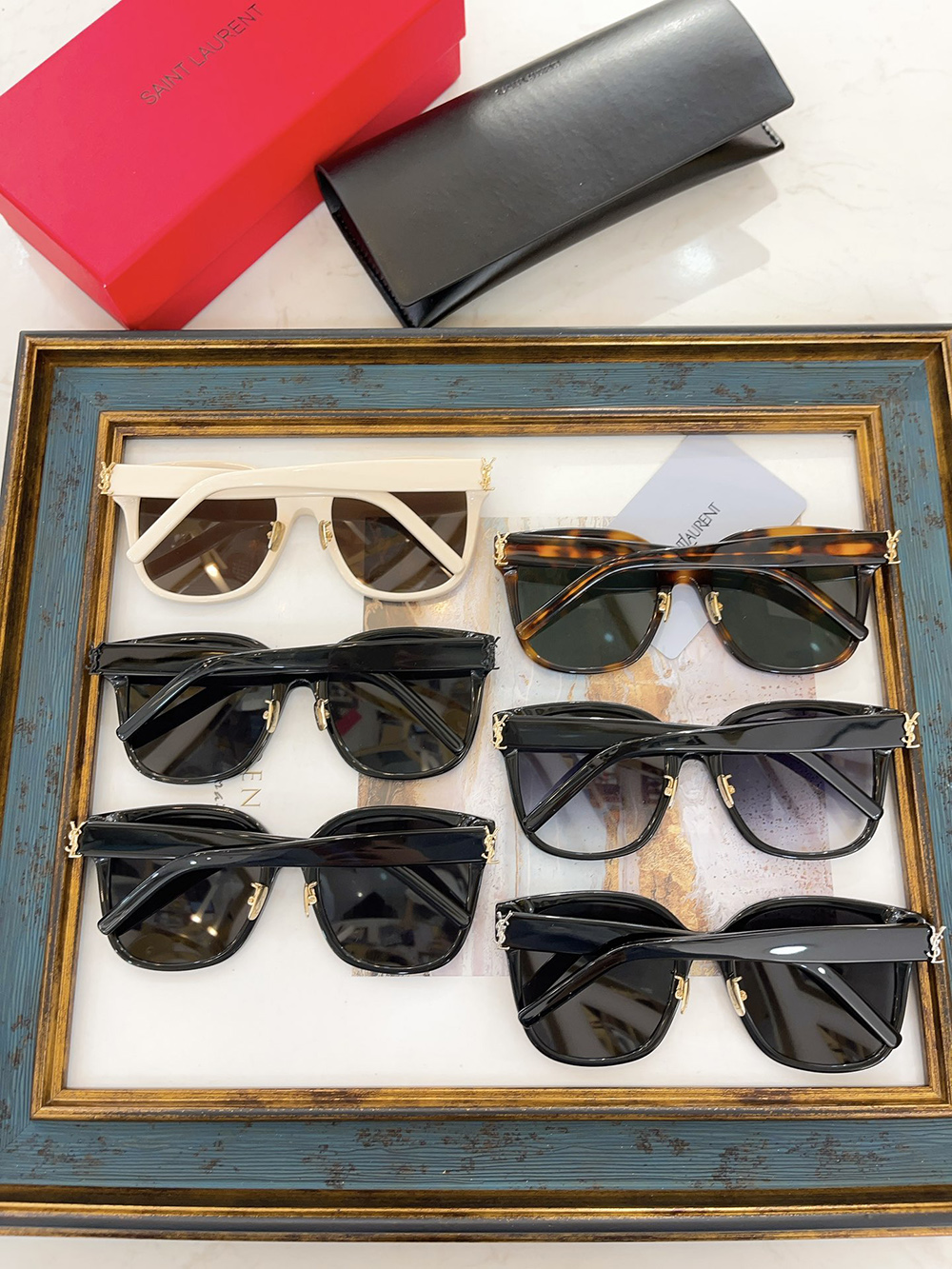 Sa**t Lau*nt eyeglasses m105f