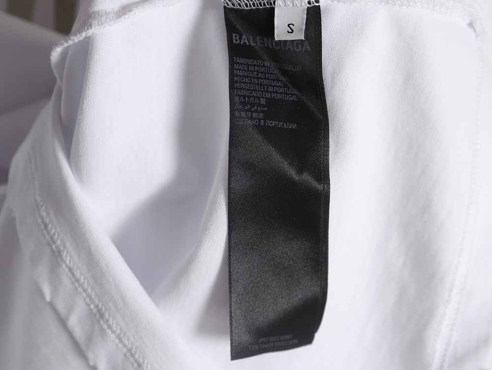 Ba*len*cia*ga 24ss masking tape short sleeve t-shirt