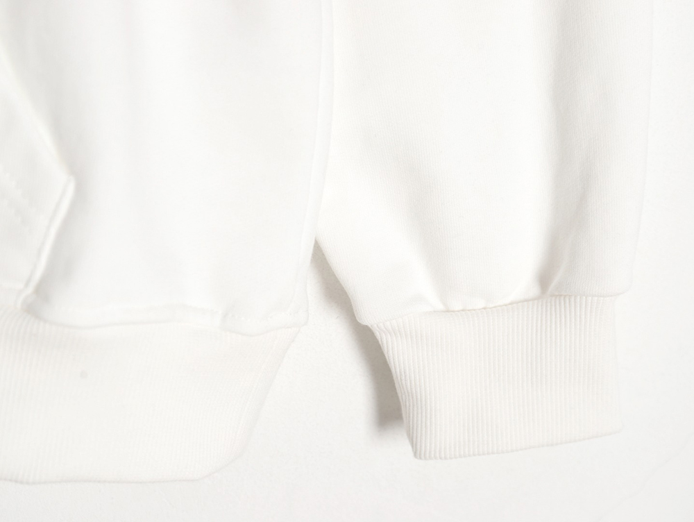 D*or 24ss small flower embroidered hooded sweatshirt