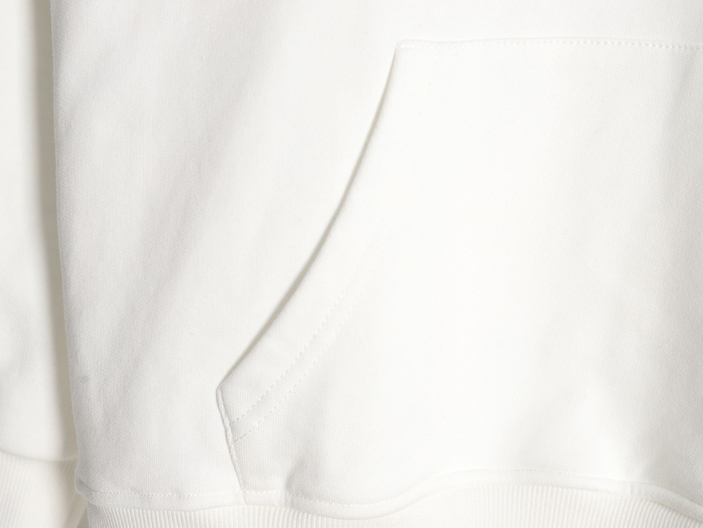 D*or 24ss small flower embroidered hooded sweatshirt