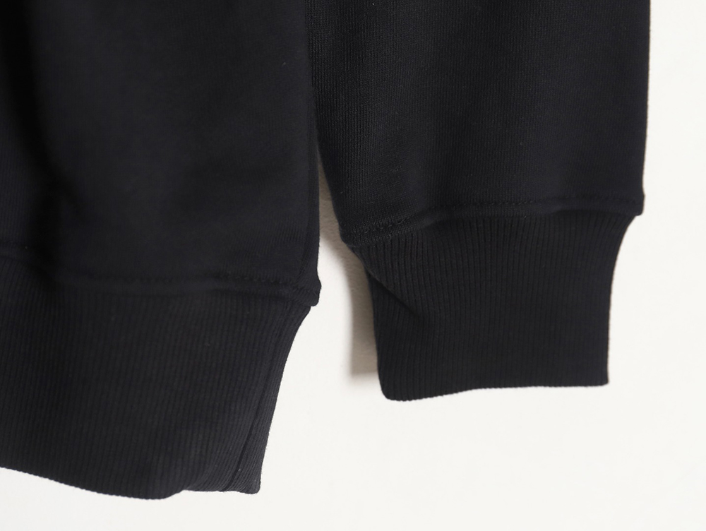 D*or 24ss floral print crew neck sweatshirt