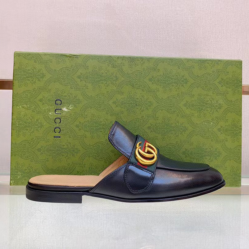G*u*i men''s princetown leather slipper