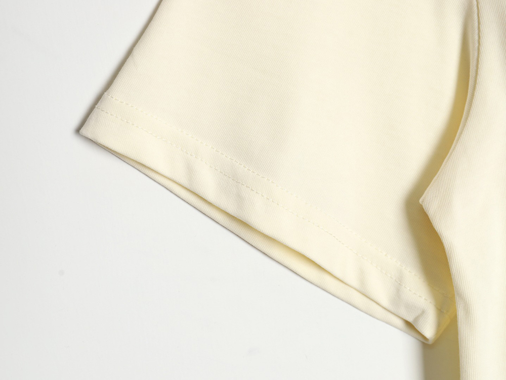 G*u*i dragon year series dragon letter logo printed round neck short sleeves