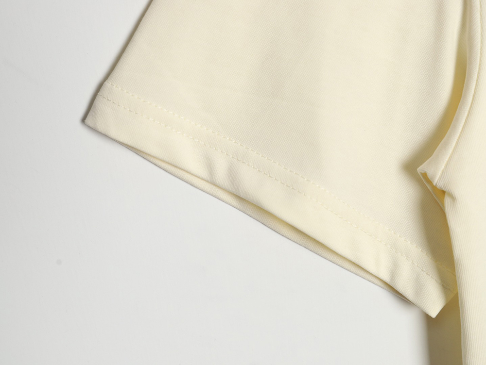 G*u*i dragon year seriess colorful dragon head letter logo printed round neck short sleeves