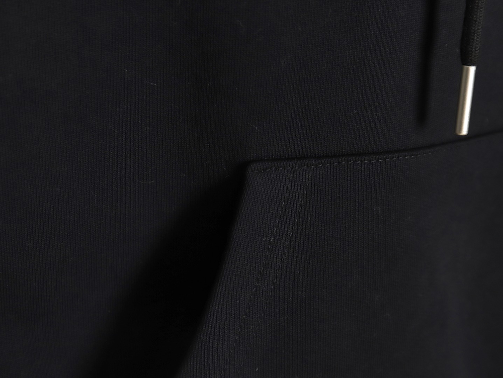 L0ew* 24ss large letter print hooded sweatshirt tsk2