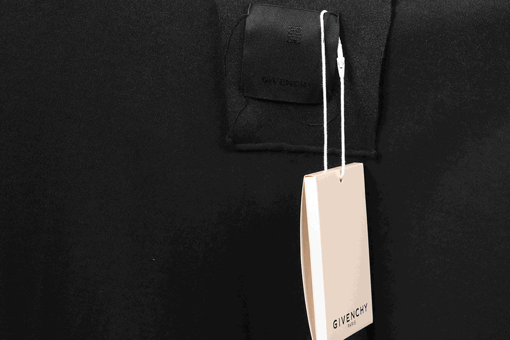 Givenchy washed letter embroidered short sleeves