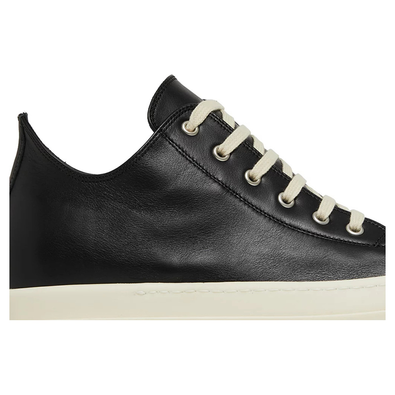 Rick Owens Strobe Leather Low 