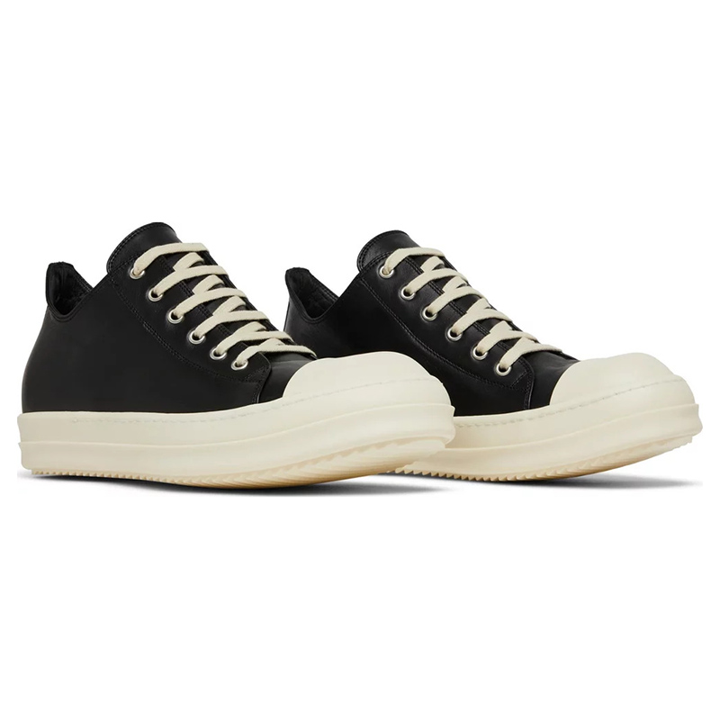 Rick Owens Strobe Leather Low 