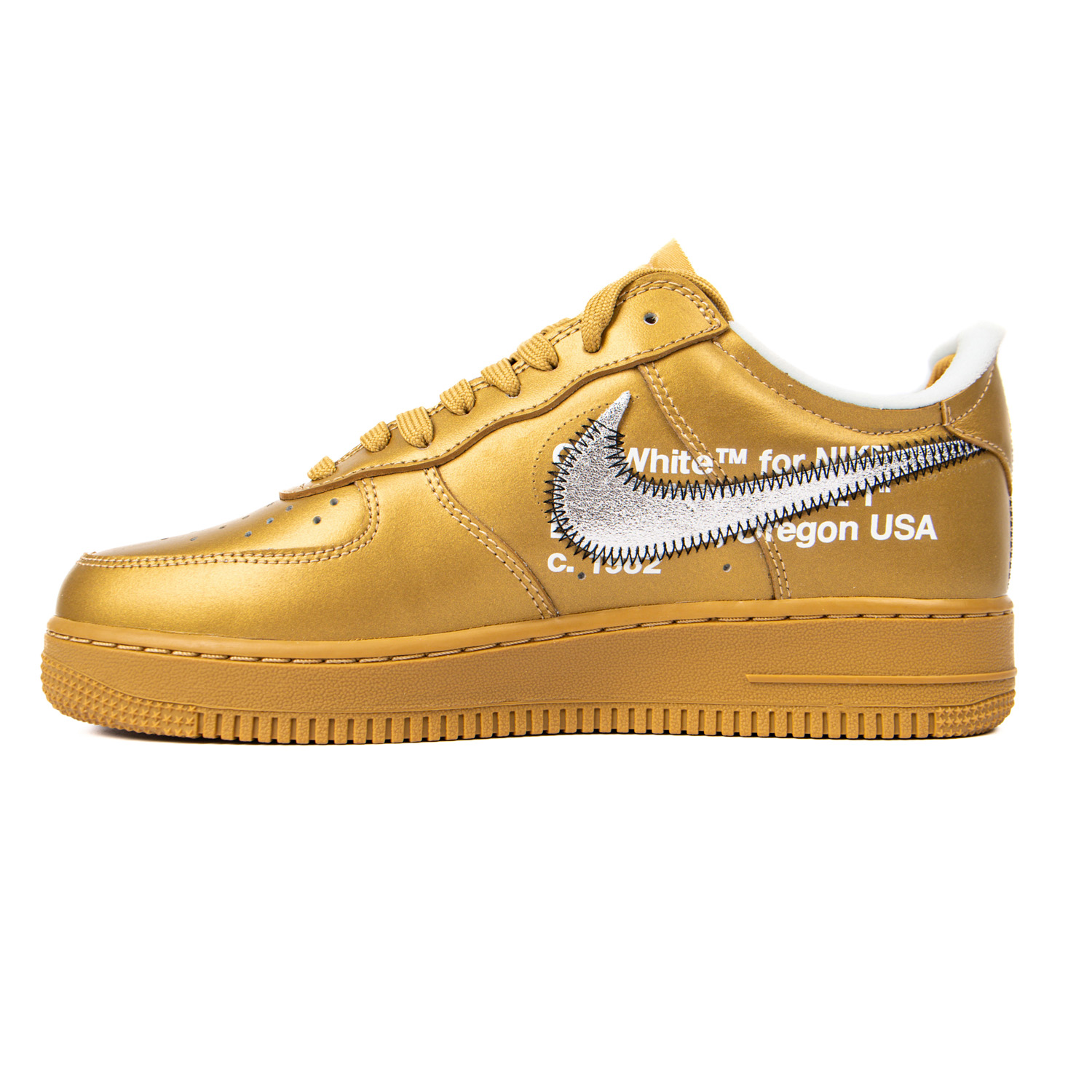 OFF WHITE & Nike Air Force 1 Low Gold