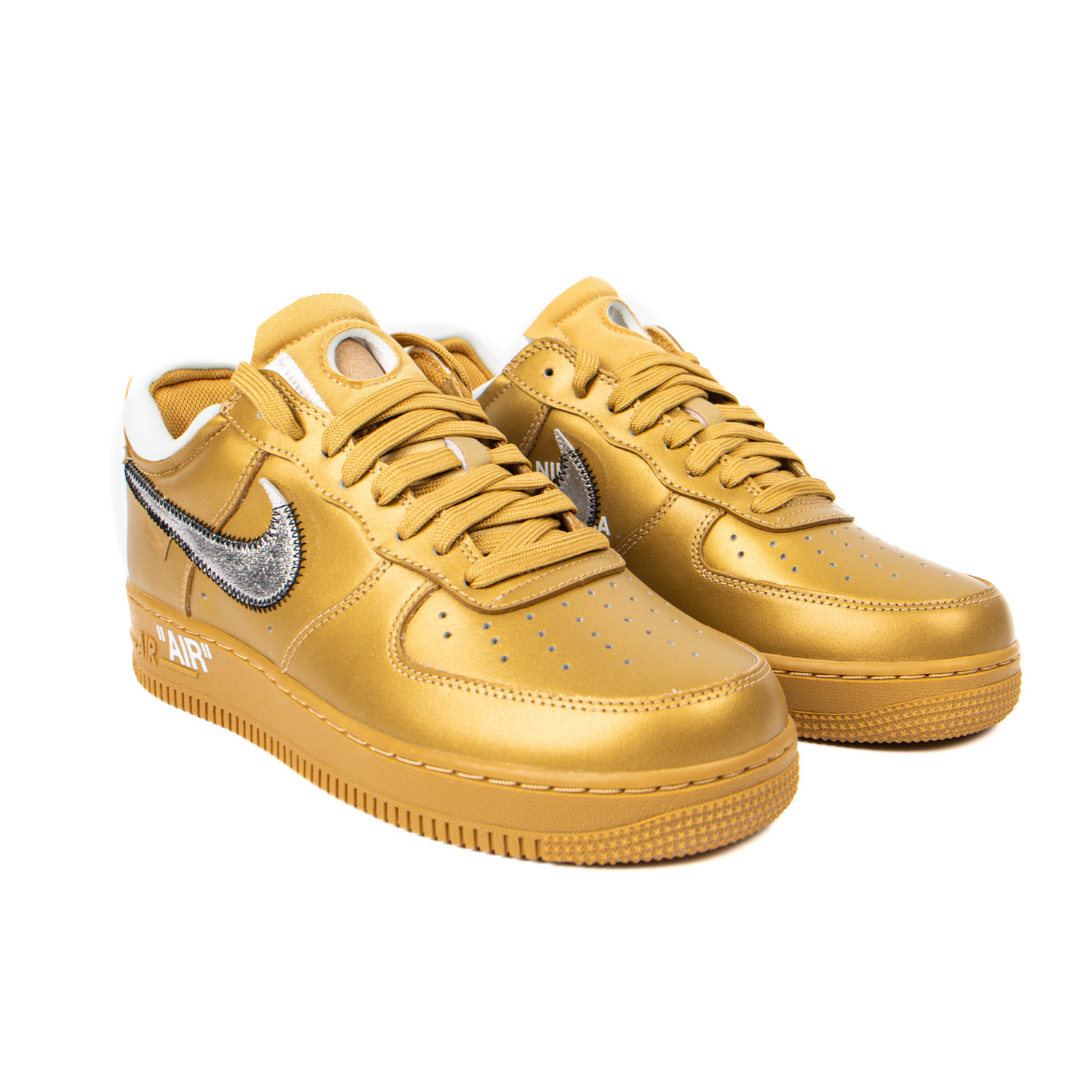 OFF WHITE & Nike Air Force 1 Low Gold