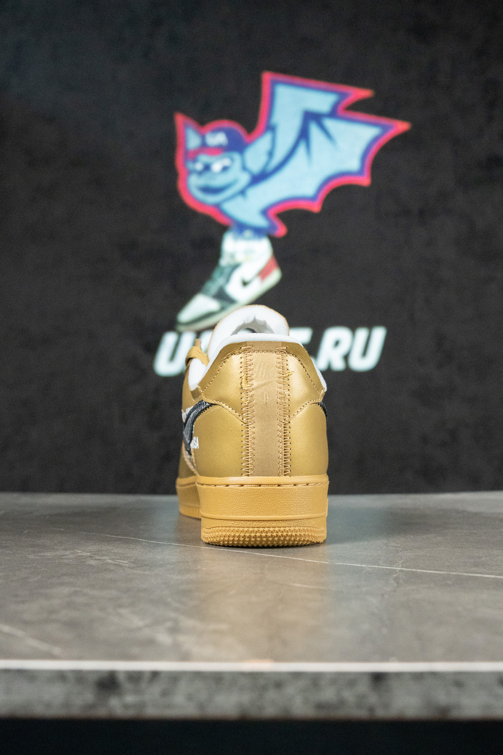 OFF WHITE & Nike Air Force 1 Low Gold