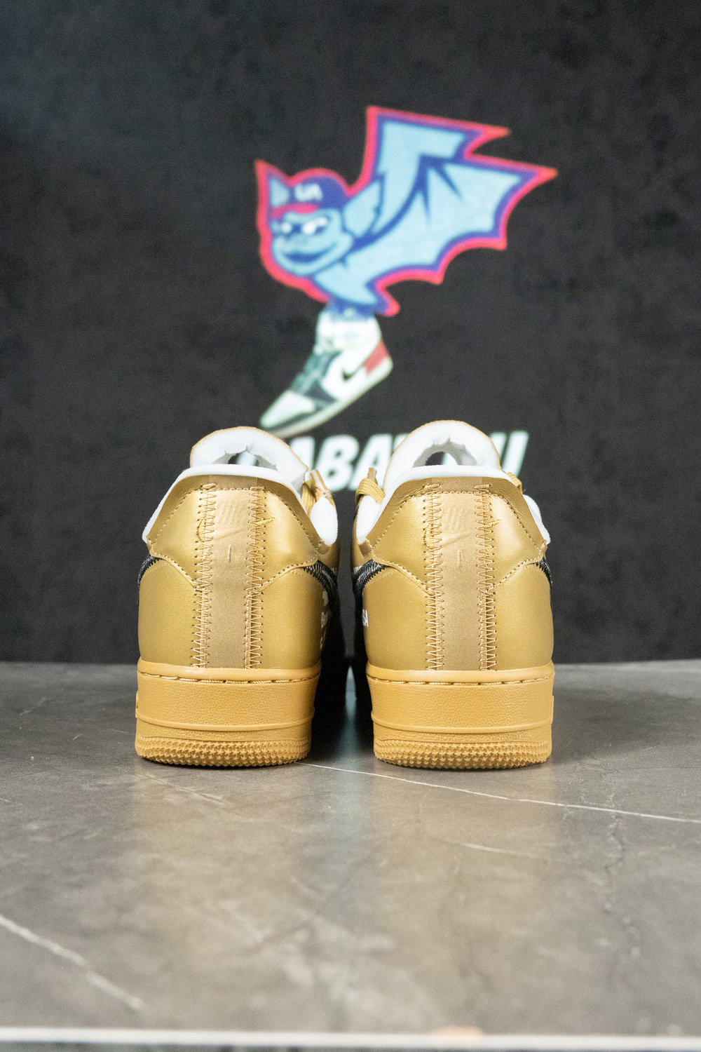 OFF WHITE & Nike Air Force 1 Low Gold