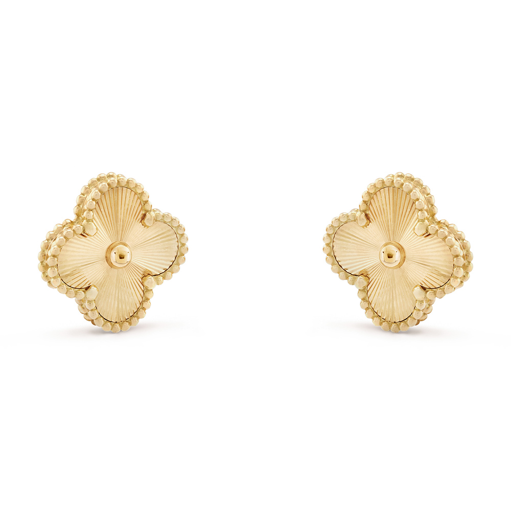 V*N CL*F & arpels vintage alhambra earrings