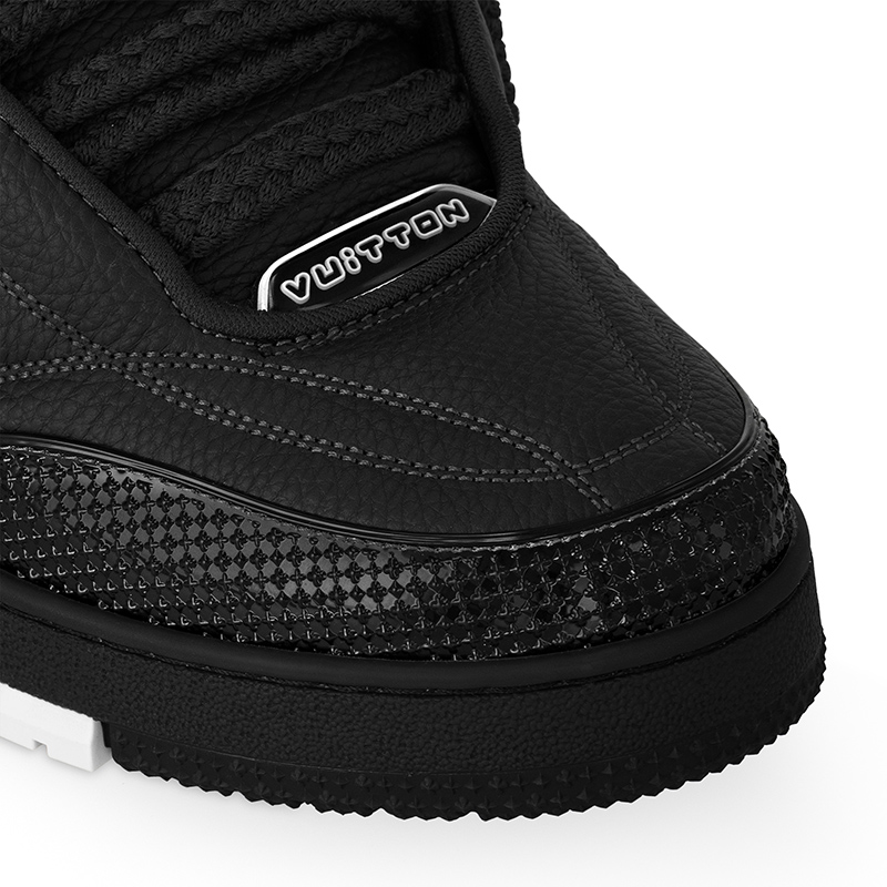 l0*is V*t0n skate sneakers black