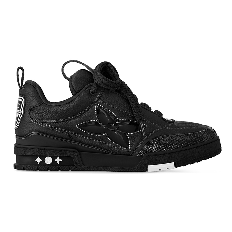 l0*is V*t0n skate sneakers black