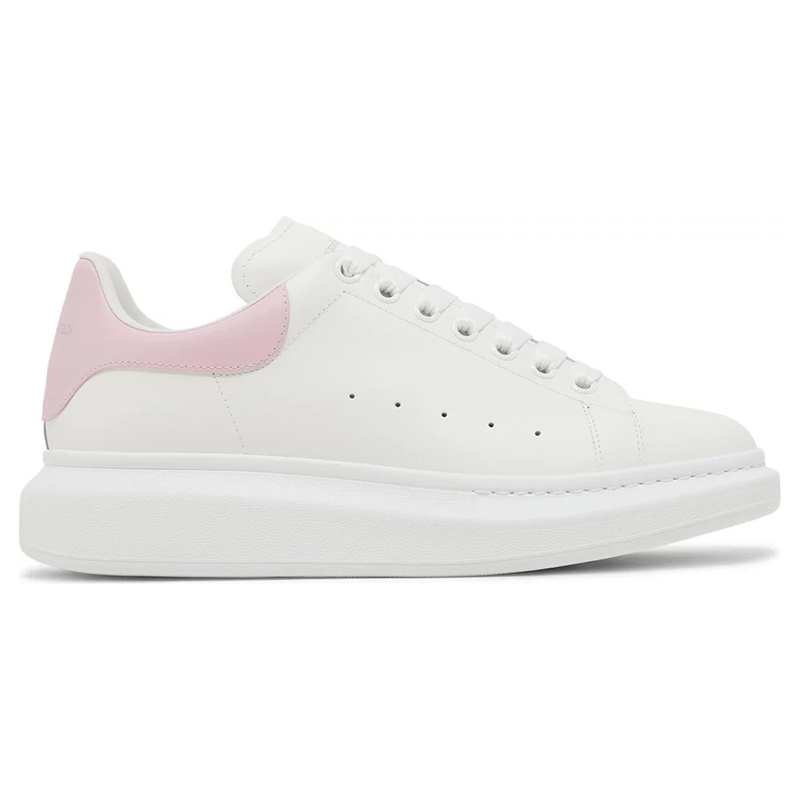 alexander M*Q*en oversized sneaker ''white pink''