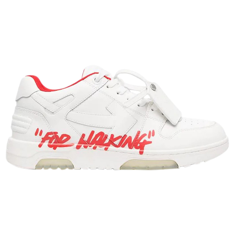 Off-White Out of Office ''For Walking - White Red''