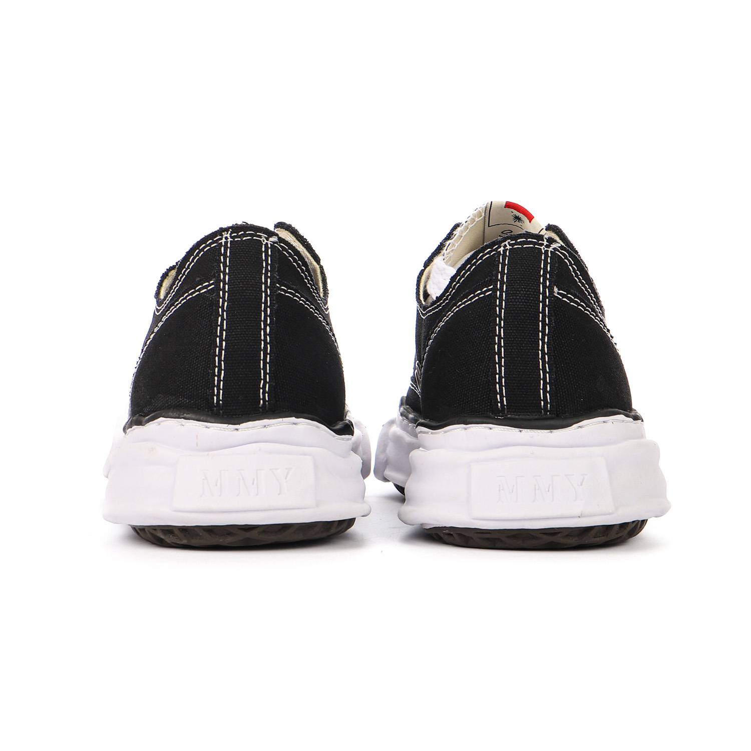 Ma*s*n mihara yasuhiro peterson original canvas low-top sneakers black