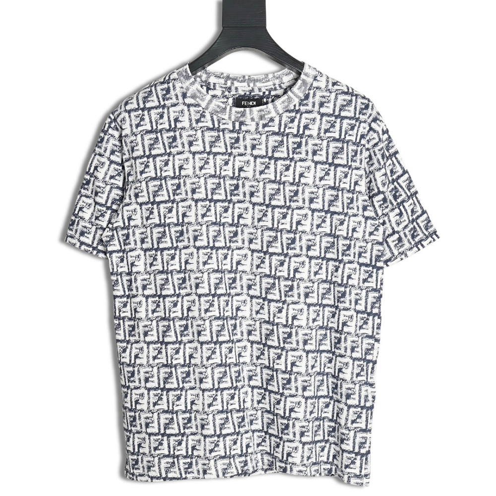 F**di 24ss ff full print crayon graffiti short sleeves tsk1