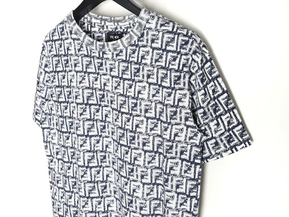F**di 24ss ff full print crayon graffiti short sleeves tsk1